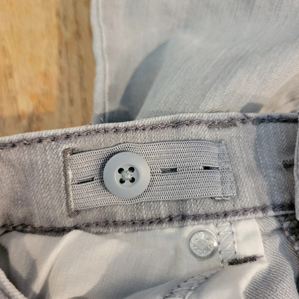 Children's Place Gray Super Skinny Girls Jeans Size 6